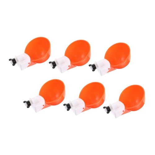 PartyKindom 6 Stück Hühnerwasserbecher Automatische Geflügeltränke Selbstfüllend Leck System Geeignet für Hühner Küken Enten Tauben Langlebig und Robust PartyKindom 6 Stück Hühnerwasserbecher Automatische Geflügeltränke Selbstfüllend Leck System Geeignet für Hühner Küken Enten Tauben Langlebig und Robust von PartyKindom