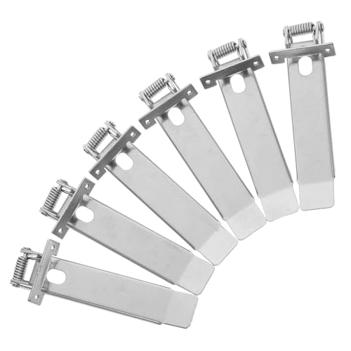 PartyKindom 6 Stück Teiliges Federspannklammern für Einbauleuchten Integrierte Feder Einfache Montage Kompatibel mit LED downlights Panel Deckenleuchten zur Sicheren Befestigung und Reparatur PartyKindom 6 Stück Teiliges Federspannklammern für Einbauleuchten Integrierte Feder Einfache Montage Kompatibel mit LED downlights Panel Deckenleuchten zur Sicheren Befestigung und Reparatur von PartyKindom