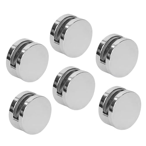 PartyKindom 6 Stück Teiliges Spiegelhalter Robustem Material Stabile Glas Spiegelklammern für Wandmontage Einfache Installation Geeignet für Bad Küche Hotel und Wohnräume Clips für Glasstärke PartyKindom 6 Stück Teiliges Spiegelhalter Robustem Material Stabile Glas Spiegelklammern für Wandmontage Einfache Installation Geeignet für Bad Küche Hotel und Wohnräume Clips für Glasstärke von PartyKindom