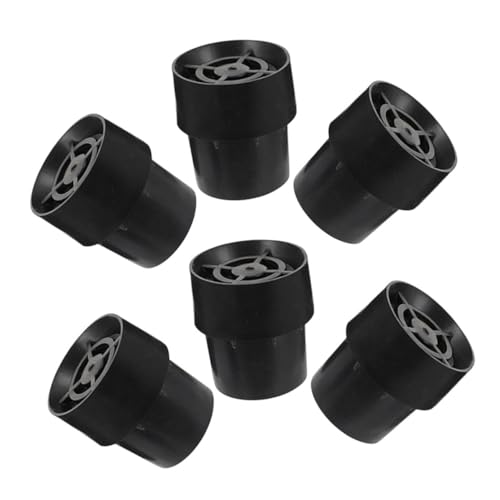 PartyKindom 6 Stück Trampolin Fußkappen Langlebigem rutschfeste Ersatz Fußschutzkappen für Stabile Geräuschreduzierende Trampolinbeine Rutsch und Stoßdämpferpads für Sichere Nutzung von PartyKindom