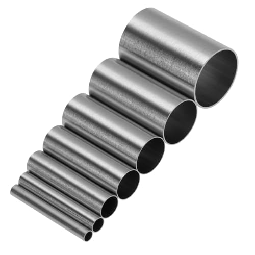 PartyKindom 7 Stück Teiliges Set Runde Ausstechformen aus Lebensmittelechtem Stabile Punch Tools für Töpfern Modelliermasse und Bastelarbeiten Vielseitige Formwerkzeuge für Kreative und PartyKindom 7 Stück Teiliges Set Runde Ausstechformen aus Lebensmittelechtem Stabile Punch Tools für Töpfern Modelliermasse und Bastelarbeiten Vielseitige Formwerkzeuge für Kreative und von PartyKindom