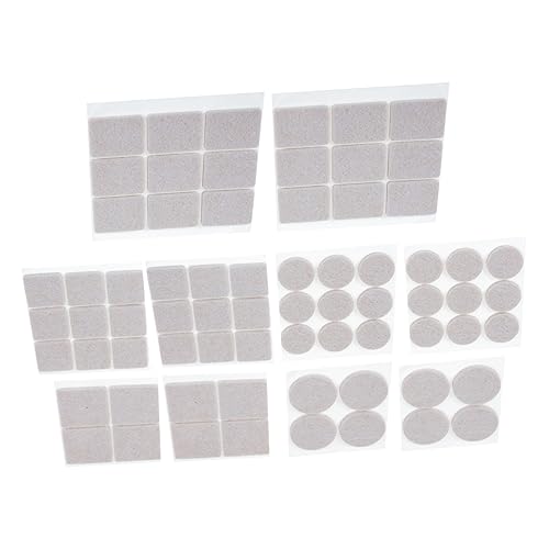 PartyKindom 70stücke Möbelgleiter Filzmatten Für Bodenschutz Für Stuhlbeine Und Tische rutschfeste Filzunterlagen Geeignet Für Hartholzböden Installieren Optimaler Schutz Vor von PartyKindom
