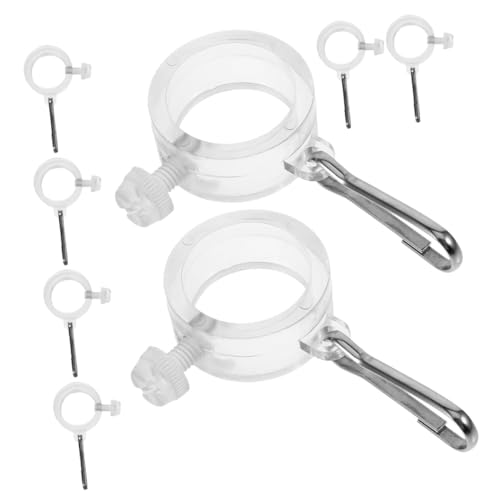 PartyKindom 8 Stück Teiliges Flaggenhalter-klammern aus Stabilem Pc-Material Windresistente Flaggenclips mit Haken für Sicheren Halt Wetterfeste Befestigungsringe für Garten Konferenzräume und PartyKindom 8 Stück Teiliges Flaggenhalter-klammern aus Stabilem Pc-Material Windresistente Flaggenclips mit Haken für Sicheren Halt Wetterfeste Befestigungsringe für Garten Konferenzräume und von PartyKindom