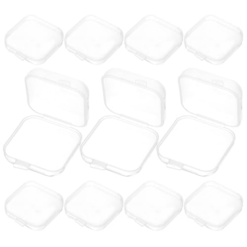 PartyKindom 80Stücke Kleine Aufbewahrungsboxen Transparente Boxen für Schmuck Ohrringe und Kleine Accessoires zur Praktischen Sortierung und Aufbewahrung PartyKindom 80Stücke Kleine Aufbewahrungsboxen Transparente Boxen für Schmuck Ohrringe und Kleine Accessoires zur Praktischen Sortierung und Aufbewahrung von PartyKindom