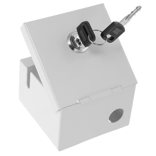 PartyKindom Abschließbare Wetterfeste Außen elektrobox mit Dickwandigem Gehäuse Dualer Schutz für Steckdose und Kabelanschluss Kompakt und Platzsparend für Innen Außenbereiche Wie Küche Bad von PartyKindom