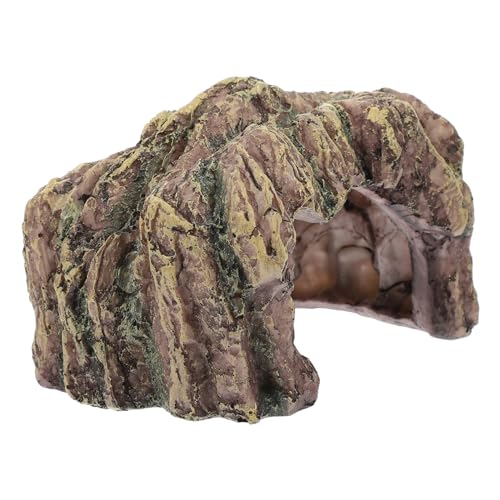 PartyKindom Aquarium Schildkrötenhöhle aus Langlebigem Harz Natürliches Reptilien Versteck mit Großer Sonnenplattform Geeignet für Terrarium und Außengehege Dekoratives Aquarium Ornament für PartyKindom Aquarium Schildkrötenhöhle aus Langlebigem Harz Natürliches Reptilien Versteck mit Großer Sonnenplattform Geeignet für Terrarium und Außengehege Dekoratives Aquarium Ornament für von PartyKindom
