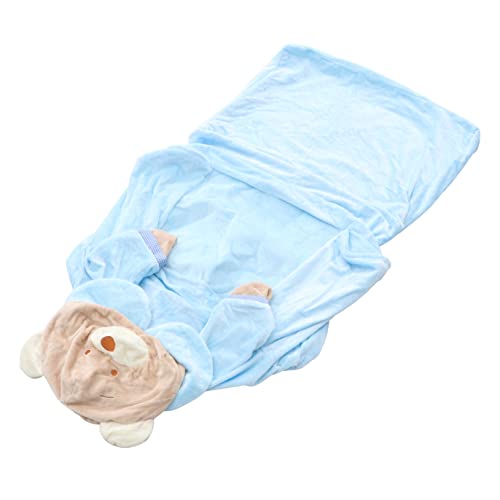 PartyKindom Bärenmuster Kinder Sofa Bezug Hochstretch Elastisch rutschfest Abnehmbar Waschbar Himmelblau Für Kinder Und Haustiere Couchschutz Für Wohnzimmer von PartyKindom