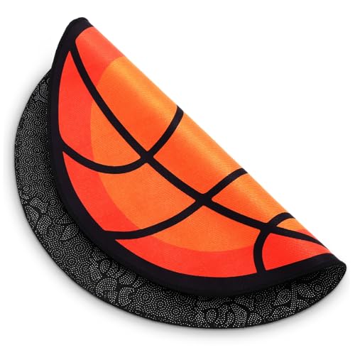 PartyKindom Basketball Teppich Polyester mit Realistischem Ball rutschfest Wohnzimmerteppich Jungen Schlafzimmerteppich Indoor Area Rug für Männer und Spielzimmer PartyKindom Basketball Teppich Polyester mit Realistischem Ball rutschfest Wohnzimmerteppich Jungen Schlafzimmerteppich Indoor Area Rug für Männer und Spielzimmer von PartyKindom