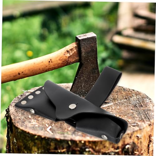 PartyKindom Beilhülle aus Hochwertigem Material Axtkopfabdeckung Passend Robust Tragbar Schutz für Camping und Outdoor Axt PartyKindom Beilhülle aus Hochwertigem Material Axtkopfabdeckung Passend Robust Tragbar Schutz für Camping und Outdoor Axt von PartyKindom