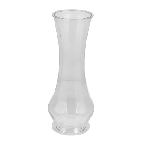 PartyKindom Blumenvase aus Kunststoff Transparente Wasserpflanzenvase Tischdekoration für Vielseitig Einsetzbar für Wohnzimmer und Büro PartyKindom Blumenvase aus Kunststoff Transparente Wasserpflanzenvase Tischdekoration für Vielseitig Einsetzbar für Wohnzimmer und Büro von PartyKindom