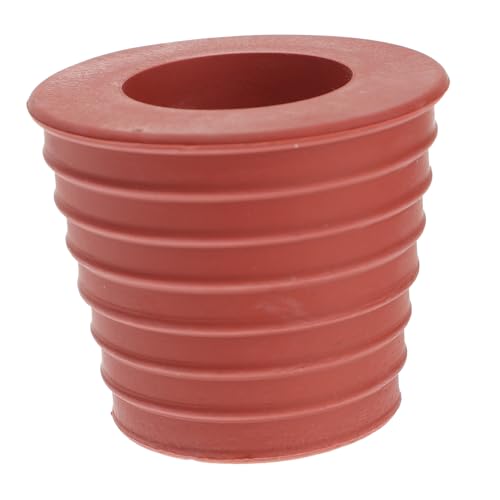 PartyKindom Brauner Gummikegel Sonnenschirmkeil für Gartentisch Stabiles Parasol Zubehör Schutz gegen Kratzer und Verrutschen Passend für Outdoor Tischloch Einfach zu Montieren von PartyKindom