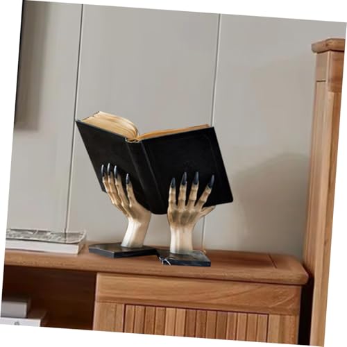 PartyKindom Buchfingerhalter Aus Handharz Gruseliges Buchständer-präsentation Für Schreibtisch Und Tischaufbewahrung Halloween-heimdeko Buchstütze Für Couchtisch Kochbuchständer PartyKindom Buchfingerhalter Aus Handharz Gruseliges Buchständer-präsentation Für Schreibtisch Und Tischaufbewahrung Halloween-heimdeko Buchstütze Für Couchtisch Kochbuchständer von PartyKindom