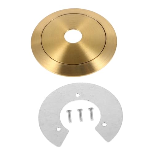 PartyKindom Ceiling Canopy Lampenschirm Adapter Ring aus Robustem Runde Vintage Leuchtenplatte für Wohnzimmer Esszimmer Schlafzimmer Kompatibel mit Standardfassung Stabiles Design von PartyKindom