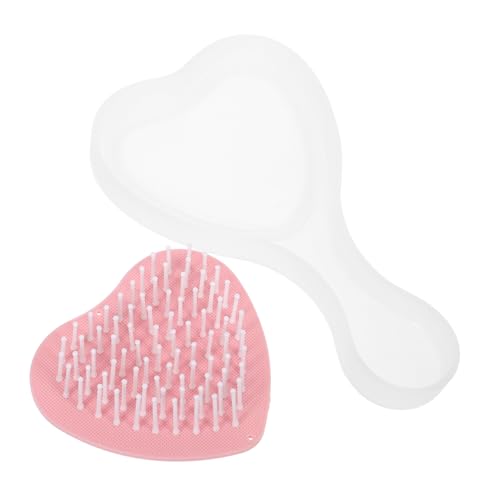 PartyKindom DIY Silikonform für Herz Kamm Teiliges für Kreative Bastelprojekte Epoxidharz Gießform für Haarkämme für Handwerk und PartyKindom DIY Silikonform für Herz Kamm Teiliges für Kreative Bastelprojekte Epoxidharz Gießform für Haarkämme für Handwerk und von PartyKindom