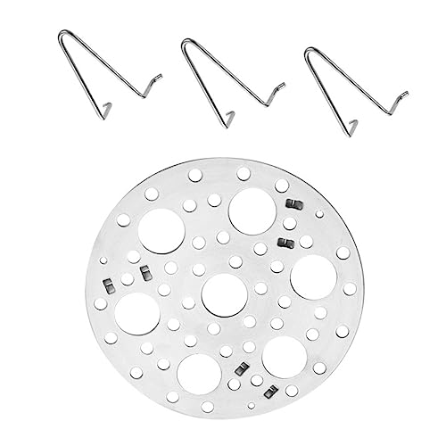 PartyKindom Dampfgarer Regal Faltbares Egg Steamer Rack für Töpfe Hitzebeständig Langlebig und für Eier und Gemüse für Haushalt PartyKindom Dampfgarer Regal Faltbares Egg Steamer Rack für Töpfe Hitzebeständig Langlebig und für Eier und Gemüse für Haushalt von PartyKindom