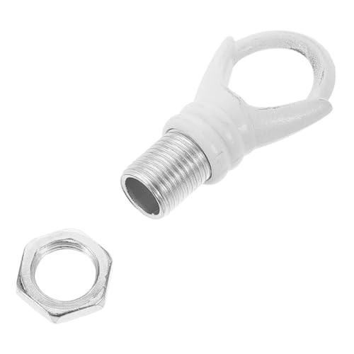 PartyKindom Deckenlampen Aufhängering DIY Lampenschirm Halterung für Pendelleuchten Hitzebeständiger Schraubring aus Sicherem Material für Kronleuchter und Wandlampen Einfache Montage und von PartyKindom