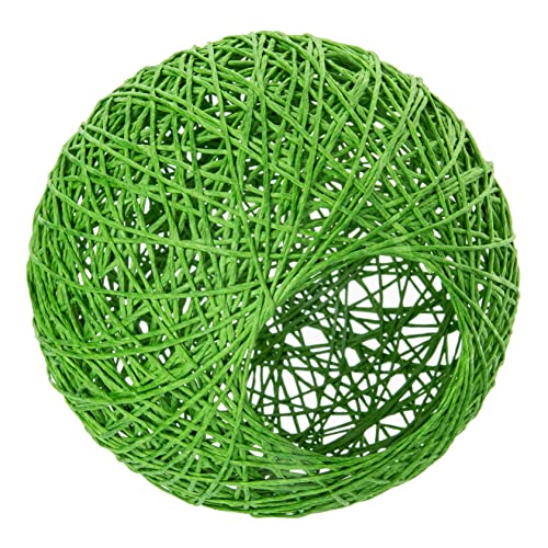 PartyKindom Dekorativer Rattan Ball Lampenschirm Papierlampenschirm für Deckenleuchten Tischlampen und Wandleuchten Robust Installieren Perfektes von PartyKindom