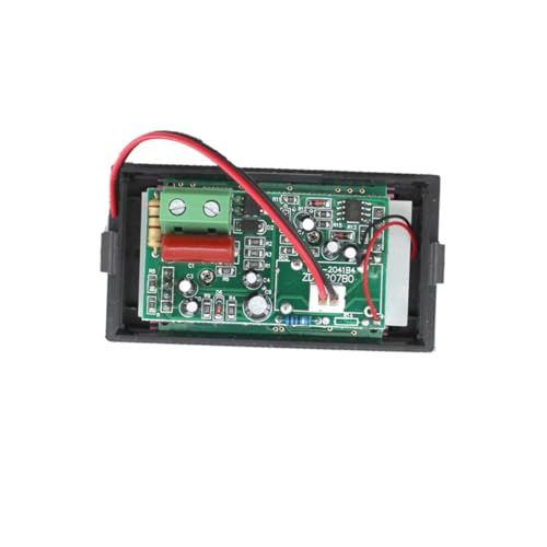 PartyKindom Digitales LCD Voltmeter Amperemeter Multimeter mit Hoher Genauigkeit Einfache Anwendung Gleichzeitige Spannungs und Stromanzeige für Geräteüberwachung von PartyKindom