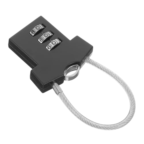 PartyKindom Digitales Zahlenschloss für Sehbehinderte Robustes Metall Kombinationsschloss Einfach Vielseitig für Koffer Rucksack Fitnessstudio und Outdoor Sichere Diebstahlsicherung Dunkles PartyKindom Digitales Zahlenschloss für Sehbehinderte Robustes Metall Kombinationsschloss Einfach Vielseitig für Koffer Rucksack Fitnessstudio und Outdoor Sichere Diebstahlsicherung Dunkles von PartyKindom