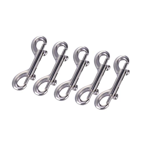 PartyKindom Haken - 5 Stück Tauchgürtelhaken Mit Federbolzenverschluss Taschenclip Aus Zinklegierung Für Boot- Und Schiffsausrüstung PartyKindom Haken - 5 Stück Tauchgürtelhaken Mit Federbolzenverschluss Taschenclip Aus Zinklegierung Für Boot- Und Schiffsausrüstung von PartyKindom