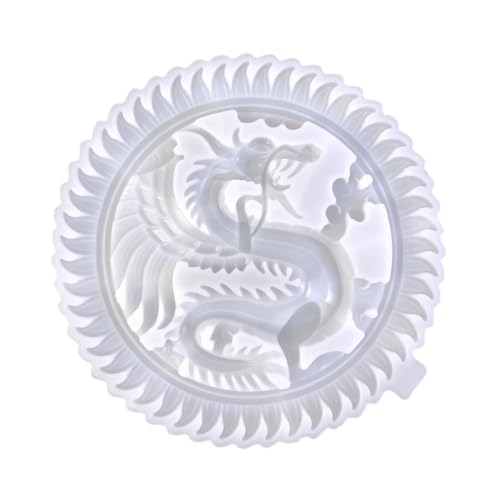PartyKindom Dragon Silikonform für Epoxidharz Kreative Drachenprägung für DIY Bastelprojekte Flexibles und Langlebiges Material für Einzigartige Handwerkskunst PartyKindom Dragon Silikonform für Epoxidharz Kreative Drachenprägung für DIY Bastelprojekte Flexibles und Langlebiges Material für Einzigartige Handwerkskunst von PartyKindom