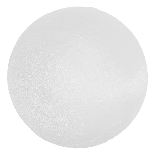PartyKindom Druck Mond Lampenschirm Ersatz Durchmesser Kunststoff Modern Leicht Robust für Wohnzimmer Flur Büro Beleuchtung von PartyKindom