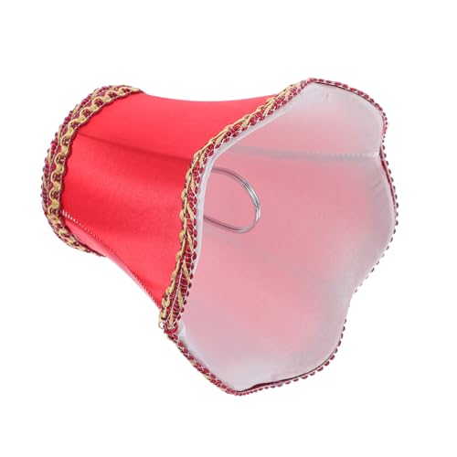 PartyKindom Durabler Lampenschirm Wellenförmigem Abschluss Einfache Montage für Decken Wandleuchten Lichtschutz für Angenehme Beleuchtung im Wohnraum Vielseitiges Lampenzubehör von PartyKindom