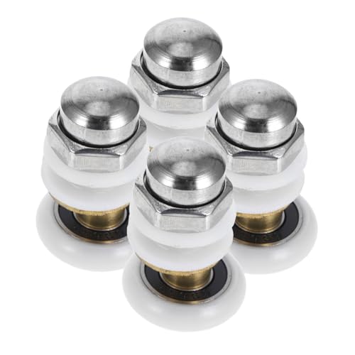 PartyKindom Duschtürrollen Ersatzteile Shower Door Wheels für Glas schiebetüren Duschkabine Robust Leise Gleitend Einfache Montage Badezimmer Zubehör von PartyKindom