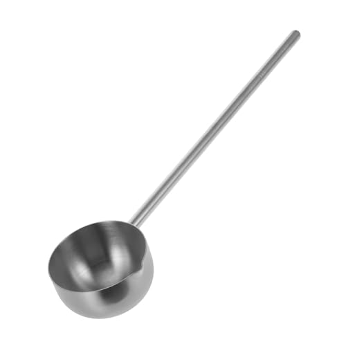 PartyKindom Edelstahl Suppenlöffel Langgriffig Hitzebeständig Ergonomisch Küchenhelfer für Öl und Soßen Wasserkocher Schöpflöffel für Müheloses Kochen und Servieren PartyKindom Edelstahl Suppenlöffel Langgriffig Hitzebeständig Ergonomisch Küchenhelfer für Öl und Soßen Wasserkocher Schöpflöffel für Müheloses Kochen und Servieren von PartyKindom