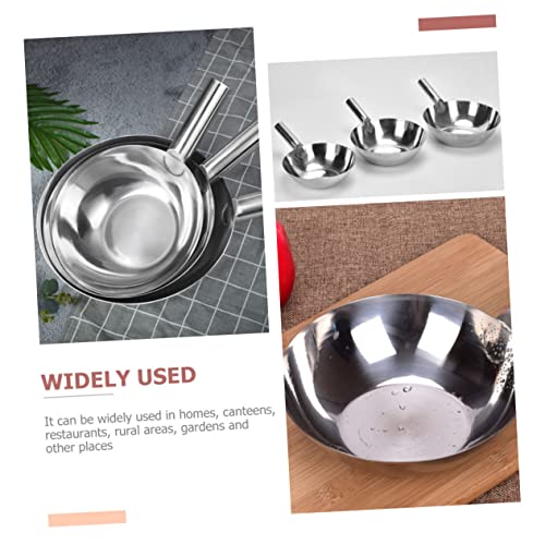 PartyKindom Edelstahl Wasserlöffel Schöpflöffel mit Dickem Griff Einteiliges Küchenutensil für Suppen und Getränke Vielseitig Einsetzbar und Langlebig von PartyKindom