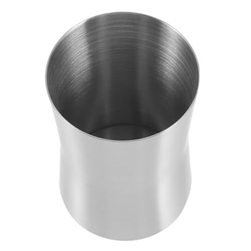 PartyKindom Edelstahl Zahnputzbecher Kompakt Leicht Robust Gurgelbecher mit Ergonomischer Form Platzsparend für Badezimmer und Reise Lebensmittelecht Einfach zu Reinigen als Zahnbürstenhalter PartyKindom Edelstahl Zahnputzbecher Kompakt Leicht Robust Gurgelbecher mit Ergonomischer Form Platzsparend für Badezimmer und Reise Lebensmittelecht Einfach zu Reinigen als Zahnbürstenhalter von PartyKindom