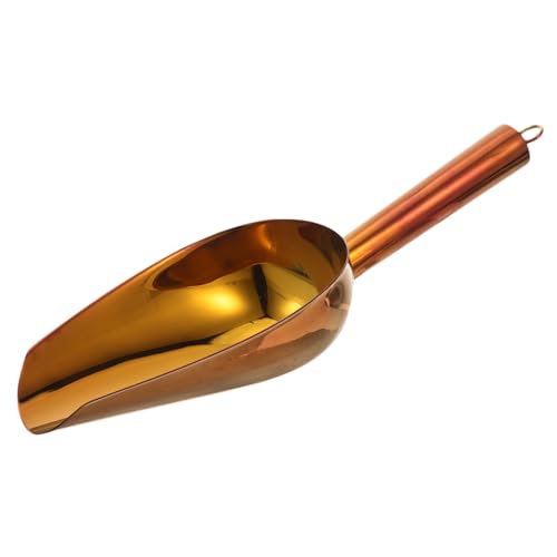 PartyKindom Eis und Mehlschaufel mit Rundem Griff Vielseitig für Eis Mehl mit Haken zum Aufhängen Platzsparend Ergonomisch Langlebig für Küche und Buffet von PartyKindom