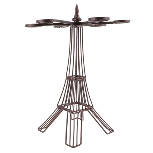 PartyKindom Eisenbecherhalter Vintage Cup Rack Hängendes Weinglas Regal für Küche Bar Restaurant Platzsparend und Modern für Rotweingläser und Tassen Zufällige Farbwahl PartyKindom Eisenbecherhalter Vintage Cup Rack Hängendes Weinglas Regal für Küche Bar Restaurant Platzsparend und Modern für Rotweingläser und Tassen Zufällige Farbwahl von PartyKindom