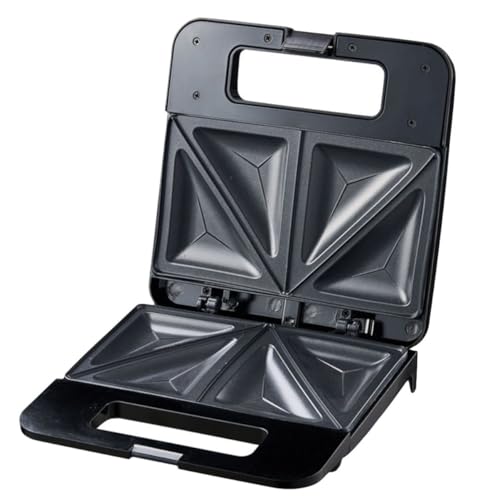 PartyKindom Elektrischer Mini Sandwichmaker Antihaft Beschichtung Doppelheizung Energiesparender Toaster mit Rutschfestem Boden und Automatischer Temperaturkontrolle für Schnelles Frühstück PartyKindom Elektrischer Mini Sandwichmaker Antihaft Beschichtung Doppelheizung Energiesparender Toaster mit Rutschfestem Boden und Automatischer Temperaturkontrolle für Schnelles Frühstück von PartyKindom