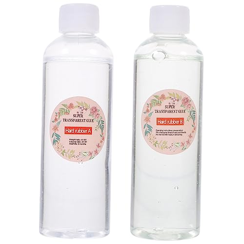 PartyKindom Epoxidharz Ab-kleber 2-teiliges Epoxidharz-set Superstarker Klebstoff für Projekte Epoxidharzkleber für Holz von PartyKindom
