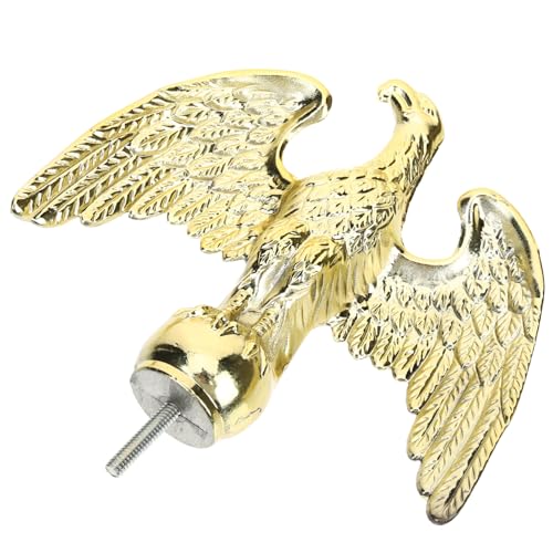 PartyKindom Fahnenmast Adler Spitze Ornament Wetterfest Robust Elegantes Design Flaggenmast Zubehör Einfache Anbringung für Garten und Außenbereich von PartyKindom