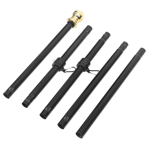 PartyKindom Fahnenmast mit Segmenten Drehbarer Outdoor Fahnenständer Wetterfester Garten Flaggenhalter Rostfrei Stabile Hausflaggenhalterung für Windbeständigkeit PartyKindom Fahnenmast mit Segmenten Drehbarer Outdoor Fahnenständer Wetterfester Garten Flaggenhalter Rostfrei Stabile Hausflaggenhalterung für Windbeständigkeit von PartyKindom