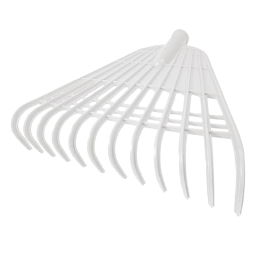 PartyKindom Gartengabel Zähne Gartenharke Laubrechen für Außenbereich Gartenrechen mit Großer Arbeitsfläche Robust und Leicht zu Montieren für Effektive Laub und Unkrautentfernung PartyKindom Gartengabel Zähne Gartenharke Laubrechen für Außenbereich Gartenrechen mit Großer Arbeitsfläche Robust und Leicht zu Montieren für Effektive Laub und Unkrautentfernung von PartyKindom