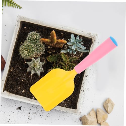 PartyKindom Gartengeräte Set Teilig Farbige Gartenspielzeug Schaufel Harke Gießkanne mit Tasche für Garten Strand Park und Robustes Sicheres Material für Pflanzarbeiten und Bodenlockerung von PartyKindom