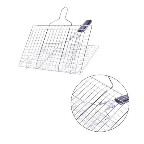 PartyKindom Grillmatte Faltbar Abnehmbar Dickes BBQ Grillnetz für Gasgrill Wiederverwendbar Langlebig für Outdoor Picknick und Barbecue PartyKindom Grillmatte Faltbar Abnehmbar Dickes BBQ Grillnetz für Gasgrill Wiederverwendbar Langlebig für Outdoor Picknick und Barbecue von PartyKindom