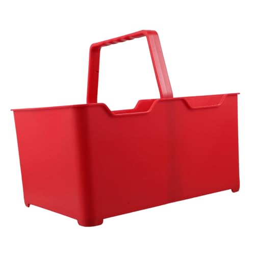 PartyKindom Großer Kunststoff Getränkehalter mit Griff Vielseitiger Bier und Weinflaschenkorb für Bars Ktv und Partys Praktischer Flaschenhalter für Einfache Organisation und Schnellen Zugriff von PartyKindom