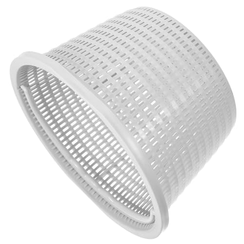 PartyKindom Großer Pool Skimmer Korb aus Kunststoff Wiederverwendbarer Filterkorb Kompatibel mit Hayward Praktische Leicht und Effektive Entfernung von Laub und Haaren von PartyKindom