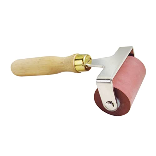 PartyKindom Gummiwalze Premium Ink Roller Langlebig Robust für Druck Malerei Handwerk mit Holzgriff Komfortabel Leicht Bedienbar für Linoldruck Blockdruck Ölfarben und Zufällige Farbe PartyKindom Gummiwalze Premium Ink Roller Langlebig Robust für Druck Malerei Handwerk mit Holzgriff Komfortabel Leicht Bedienbar für Linoldruck Blockdruck Ölfarben und Zufällige Farbe von PartyKindom
