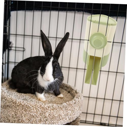 PartyKindom Hamster Futterspender Klein mit Hängemontage Praktischer Futterautomat für Kleine Haustiere Wie Kaninchen und Eichhörnchen Zeitsparendes Design ohne Napf Bpa frei Grün PartyKindom Hamster Futterspender Klein mit Hängemontage Praktischer Futterautomat für Kleine Haustiere Wie Kaninchen und Eichhörnchen Zeitsparendes Design ohne Napf Bpa frei Grün von PartyKindom
