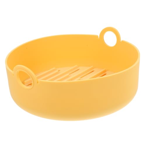 PartyKindom Hitzebeständige Silikonmatte für Heißluftfritteuse Rutschfestes Wiederverwendbares Backblech mit Doppeltem Griff Langlebig und Leicht zu Reinigen für Kuchenblech und PartyKindom Hitzebeständige Silikonmatte für Heißluftfritteuse Rutschfestes Wiederverwendbares Backblech mit Doppeltem Griff Langlebig und Leicht zu Reinigen für Kuchenblech und von PartyKindom