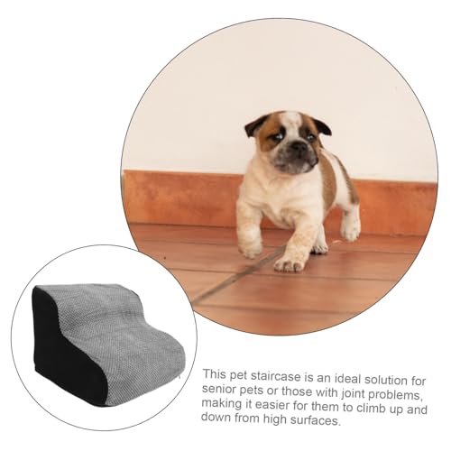 PartyKindom Hundebettstufen Weich Und Bequem Für Ältere Haustiere Oder Solche Mit Gelenkproblemen Leicht Zu Erklimmen rutschfeste Oberfläche Sicher Und Stabil Für Sofa Und Betten von PartyKindom
