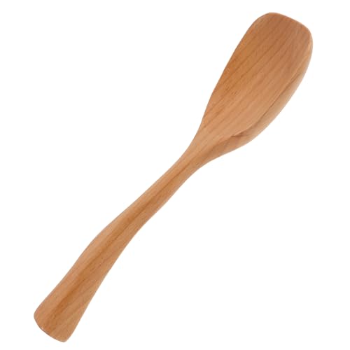 PartyKindom Holz Reislöffel mit Langem Griff Langlebiger Vielseitiger Küchenpaddel Stilvoll Minimalistisches Design Sicher und Leicht zu Reinigen zum Servieren und Kochen von Reis von PartyKindom