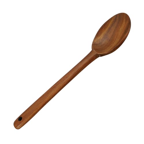 PartyKindom Holzlöffel aus Holz Große Suppenkelle Küchenutensil für Zuhause und Gastronomie Ergonomischer Griff Geeignet für Suppen Saucen und von PartyKindom