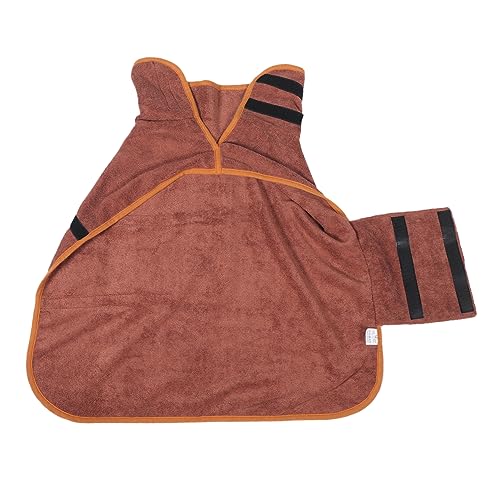 PartyKindom Hundebademantel für Hunde Saugfähiges Handtuch Verstellbares Design für Tägliches Tragen und Schlafen für Kleine und Mittelgroße Haustiere Kaffee Farbe S PartyKindom Hundebademantel für Hunde Saugfähiges Handtuch Verstellbares Design für Tägliches Tragen und Schlafen für Kleine und Mittelgroße Haustiere Kaffee Farbe S von PartyKindom