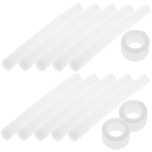 PartyKindom Hundestandohren Stäbe Weiß Verstellbare Hundestandohrenstütze aus Weichem für Welpen und Kleine Hunde Komfortabel Langlebig Einfach Anzuwenden Korrigiert und Fixiert Ohren Stehend von PartyKindom